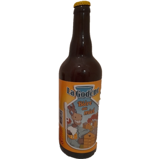 Bière Blonde Au Miel 6,5% LA GODENE