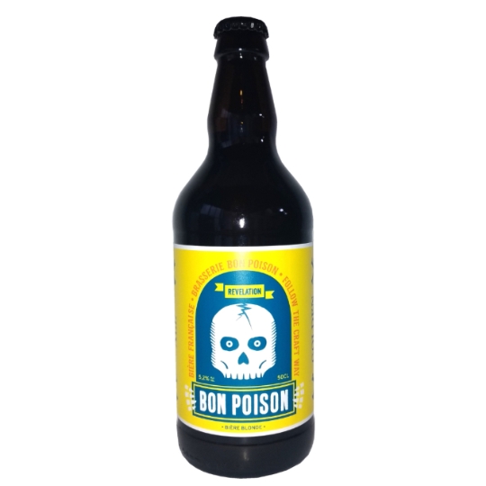 Bière Blonde Golden Ale Revelation 5,2% BON POISON