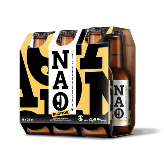 Bière Blonde Artisanale de Fermentation Haute 4,6% NAO