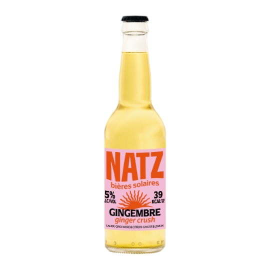 Bière Aromatisée au Gingembre 5% NATZ