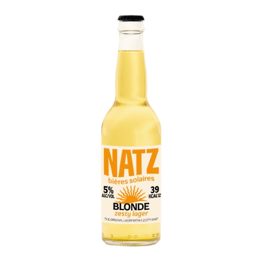 Bière Blonde Solaire 5% NATZ
