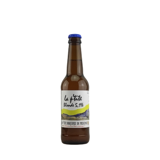 Bière Blonde La P'tite 5,5% LA P'TITE BRASSERIE DE PROVENCE