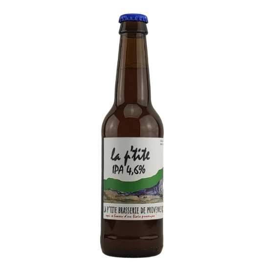 Bière IPA 5,5% LA P'TITE BRASSERIE DE PROVENCE