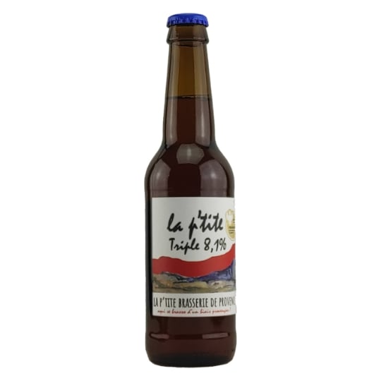 Bière Triple la P'tite Bio 8,1% LA P'TITE BRASSERIE DE PROVENCE