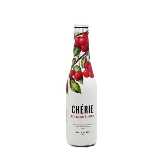 Bière Blanche à la Cerise 3,5% CHERIE