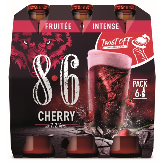 Bière Cherry 7,2% 8.6
