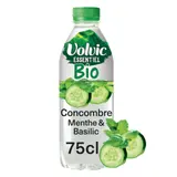 Eau Plate Aromatisée Concombre Menthe Basilic Bio Essentiel VOLVIC