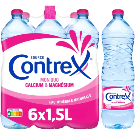Eau Minérale Naturelle Plate CONTREX