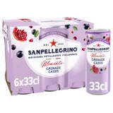 Eau Gazeuse Aromatisée Grenade Cassis SAN PELLEGRINO MOMENTI