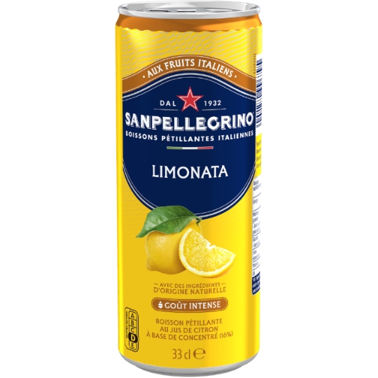 Eau Gazeuse Aromatisée Citron SAN PELLEGRINO