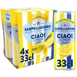 Boisson Gazeuse Aromatisée Citron Dolce Ciao ! SAN PELLEGRINO