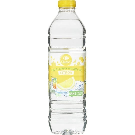 Eau Plate Aromatisée Citron CARREFOUR CLASSIC'
