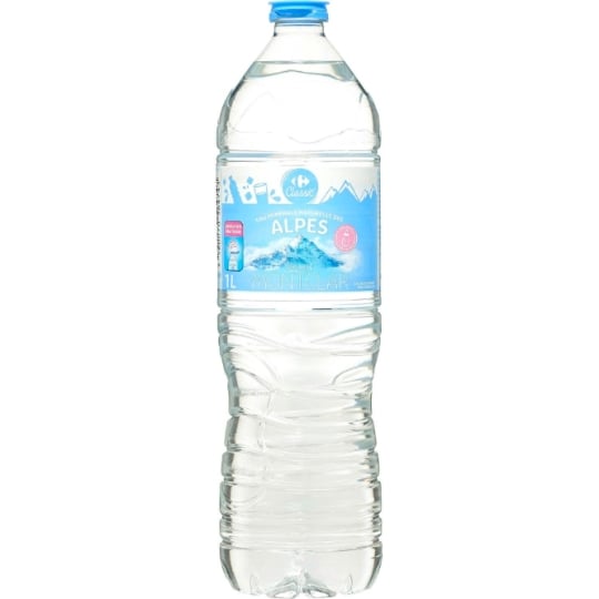 Eau Minérale Naturelle Plate CARREFOUR CLASSIC'