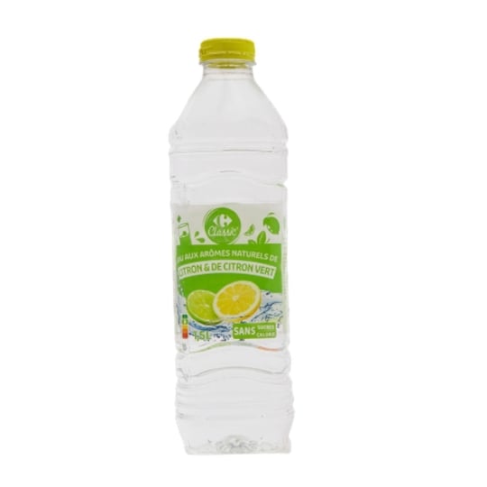 Eau Plate Aromatisée Citron Citron Vert CARREFOUR CLASSIC'