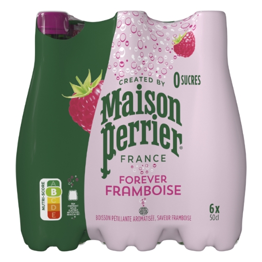 Eau Gazeuse Aromatisée Saveur Framboise MAISON PERRIER