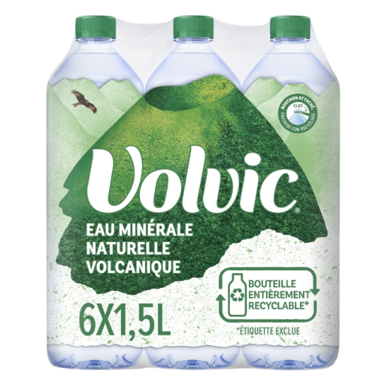 Eau Minérale Naturelle Plate VOLVIC