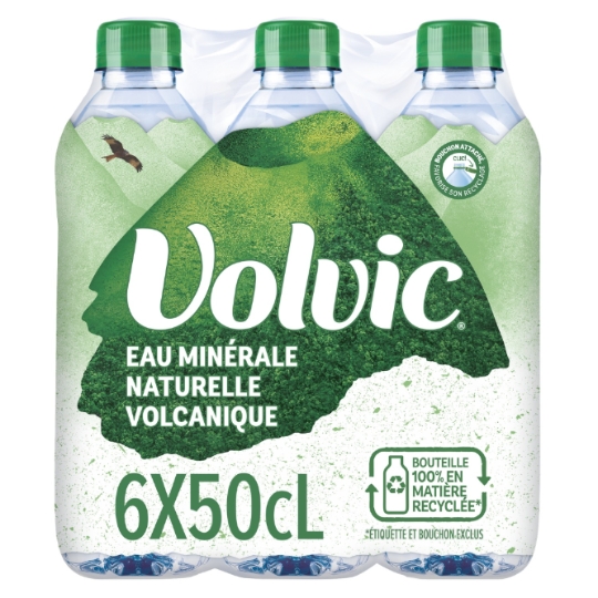 Eau Minérale Naturelle Plate VOLVIC