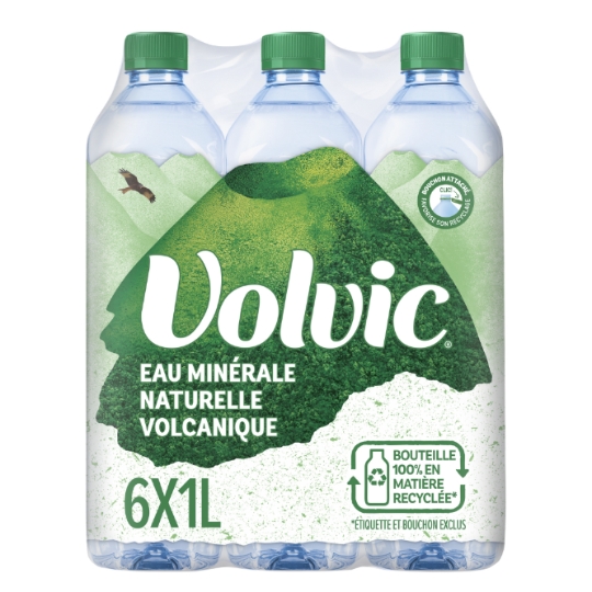 Eau Minérale Naturelle Plate VOLVIC