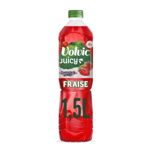 Eau Plate Aromatisée Fraise Juicy VOLVIC