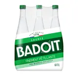 Eau Minérale Naturelle Gazeuse Finement Pétillante BADOIT