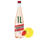 Eau Gazeuse Aromatisée Citron Fraise Bulles de Fruits BADOIT