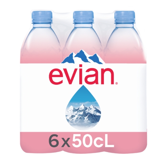Eau Minérale Naturelle Plate EVIAN