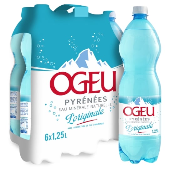 Eau Minérale Naturelle Gazeuse l'Originale OGEU