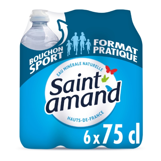 Eau Minérale Naturelle Plate SAINT AMAND