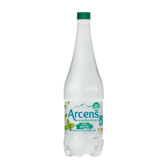 Eau Pétillante Aromatisée Menthe Sans Sucres ARCENS