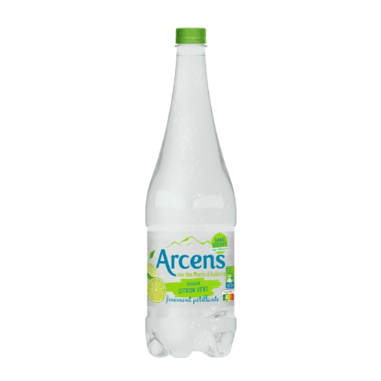 Eau Pétillante Aromatisée Citron Vert Sans Sucres ARCENS