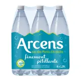 Eau Minérale Naturelle Gazeuse Finement Pétillante ARCENS