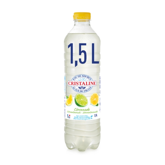 Eau Plate Aromatisée Jus Citronnade CRISTALINE