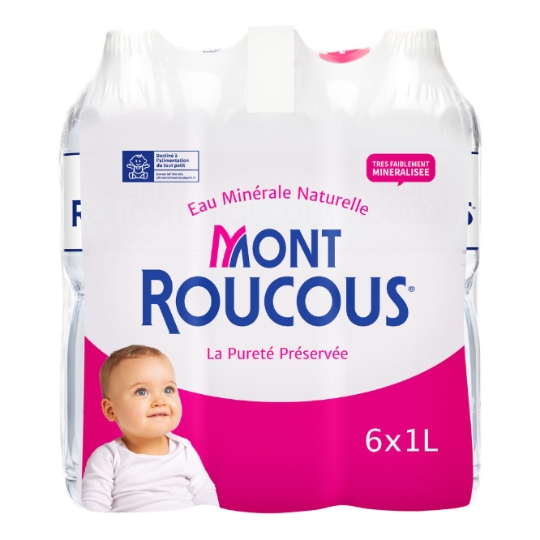 Eau Minérale Naturelle Plate MONT ROUCOUS
