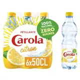 Eau Gazeuse Aromatisée Citron CAROLA