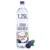 Eau Gazeuse Aromatisée Mûre Myrtille Sans Sucres CAROLA