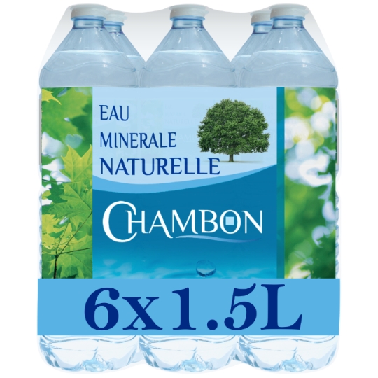 Eau Minérale Naturelle Plate CHAMBON