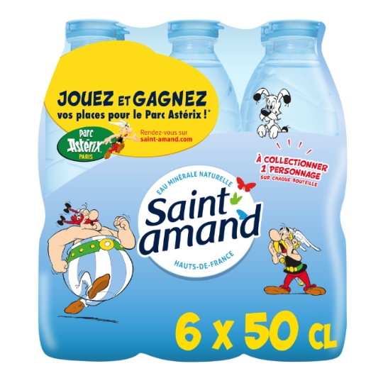 Eau Minérale Naturelle Plate SAINT AMAND