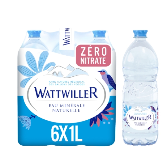 Eau Minérale Naturelle Plate WATTWILLER