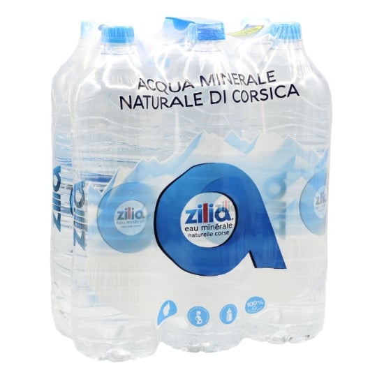 Eau Minérale Naturelle Plate ZILIA