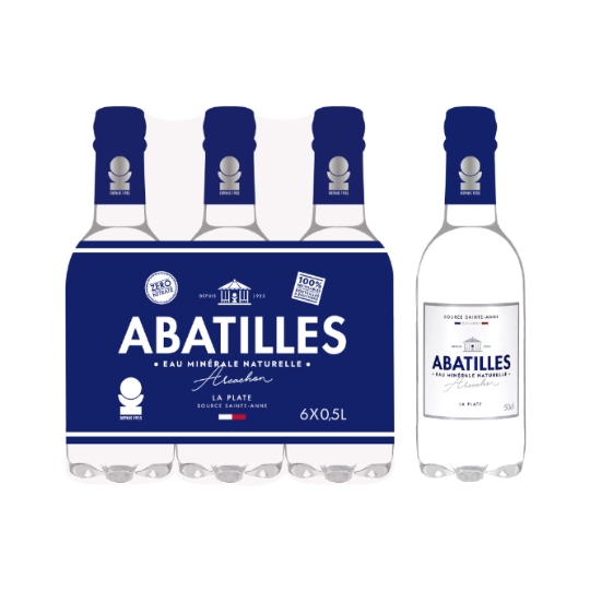 Eau Minérale Naturelle Plate ABATILLES