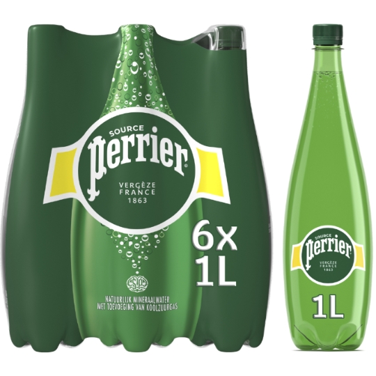 Eau Minérale Naturelle Gazeuse PERRIER