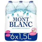 Eau Minérale Naturelle Plate MONT BLANC