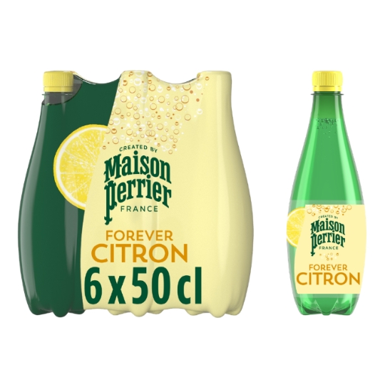 Eau Gazeuse Aromatisée Citron MAISON PERRIER