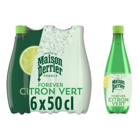 Eau Gazeuse Aromatisée Citron Vert MAISON PERRIER