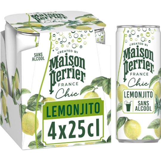 Eau Gazeuse Aromatisée Lemonjito MAISON PERRIER