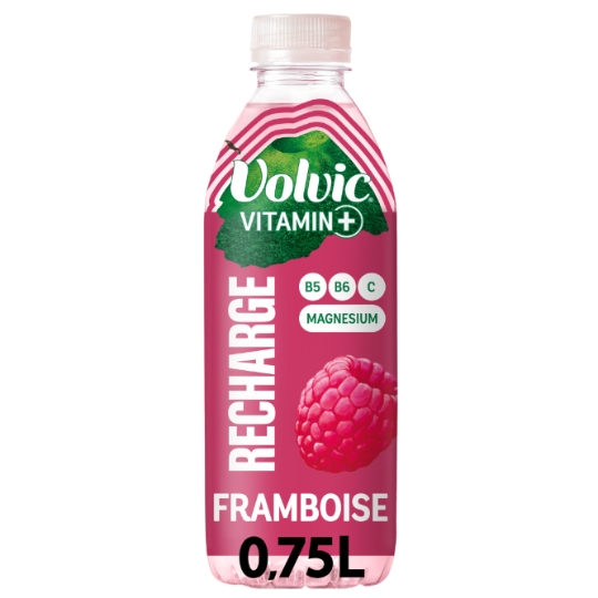 Eau Plate Aromatisée Framboise Vitamin+ Recharge VOLVIC