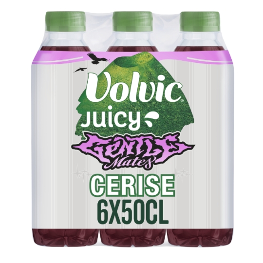 Eau Plate Aromatisée Cerise Juicy VOLVIC