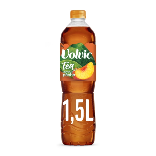 Eau Plate Aromatisée Thé Noir Pêche Tea VOLVIC