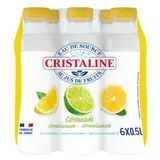 Eau Plate Aromatisée Citronnade CRISTALINE