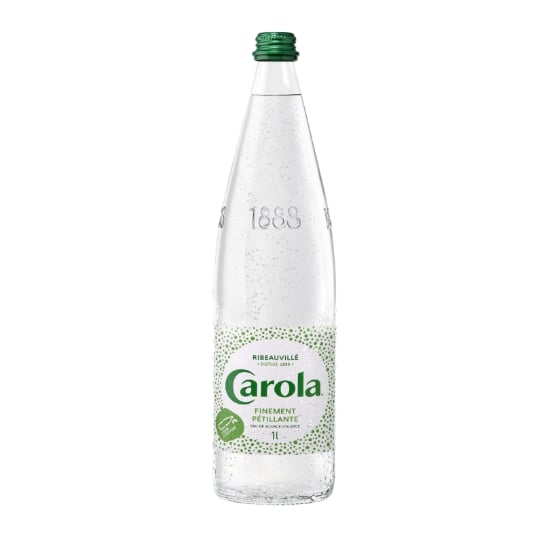 Eau De Source Finement Pétillante d'Alsace CAROLA